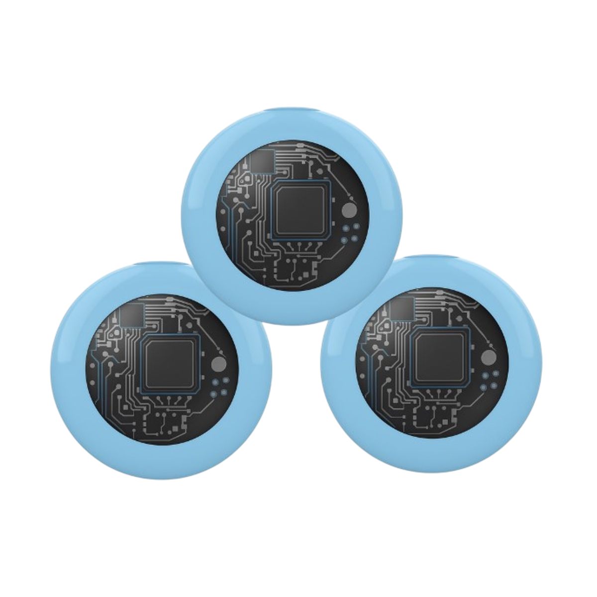 GENERICO - Combo 3 Localizadores de Rastreo Global Compatibles con Apple