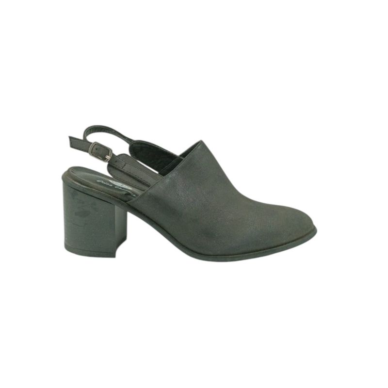 HERIEL - Zapato Negro Taco Mujer