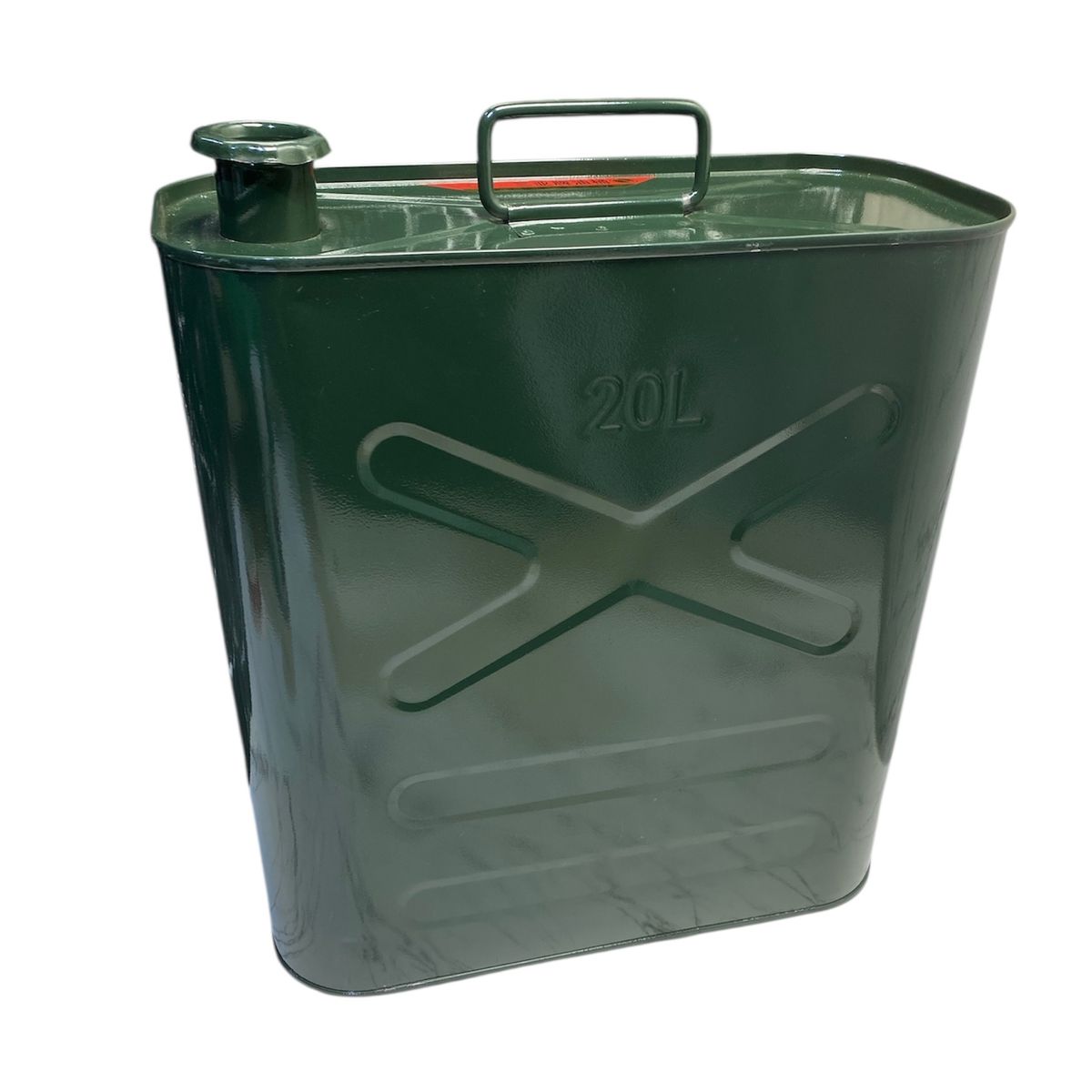 GENERICO - Bidon Metálico 20 Litros Para Combustible Antiderrame