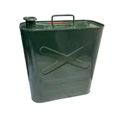 GENERICO - Bidon Metálico 20 Litros Para Combustible Antiderrame
