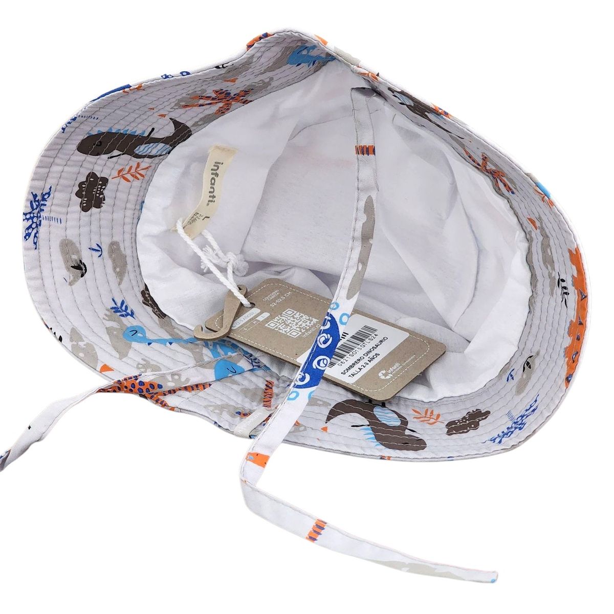 INFANTI - Sombrero para Niños de Dinosaurios 525cm Talla L Infanti