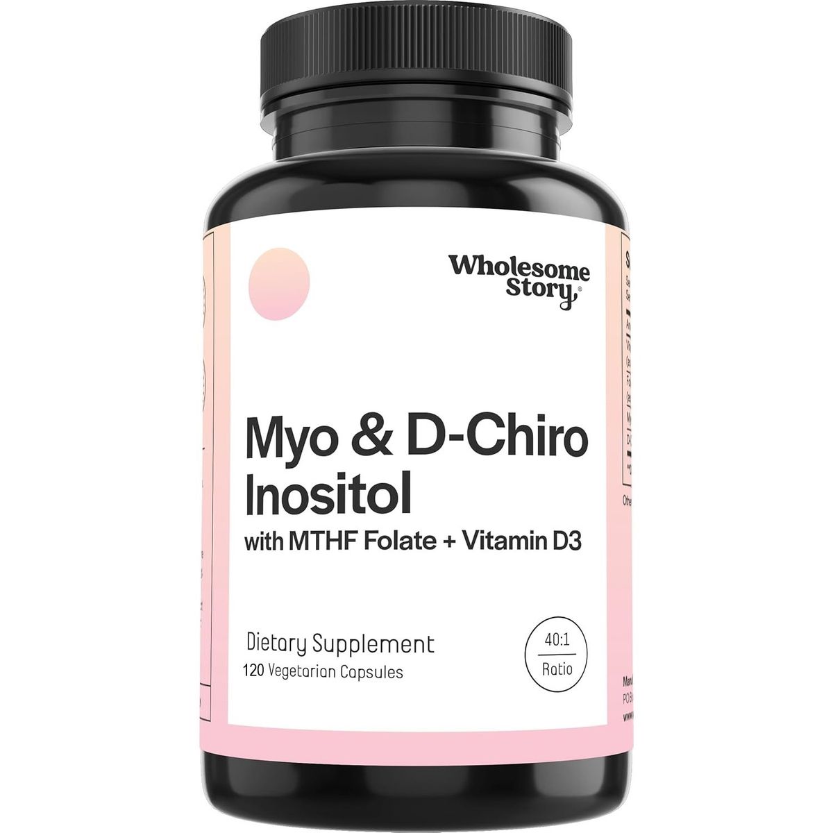 GENERICO - Wholesome Story Myo D Chiro Inositol Folato Mthf 120 Caps