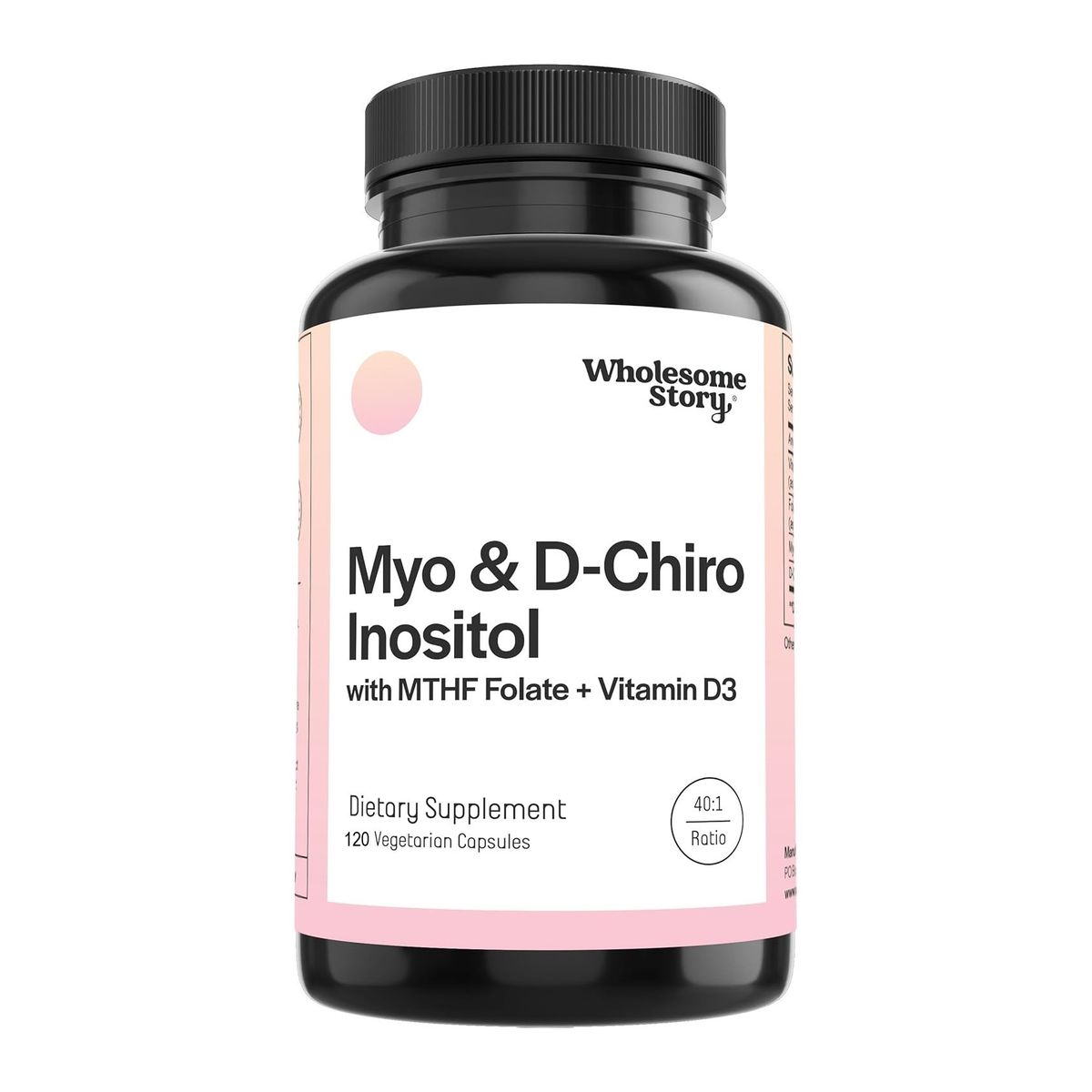 GENERICO - Wholesome Story Myo D Chiro Inositol Folato Mthf 120 Caps