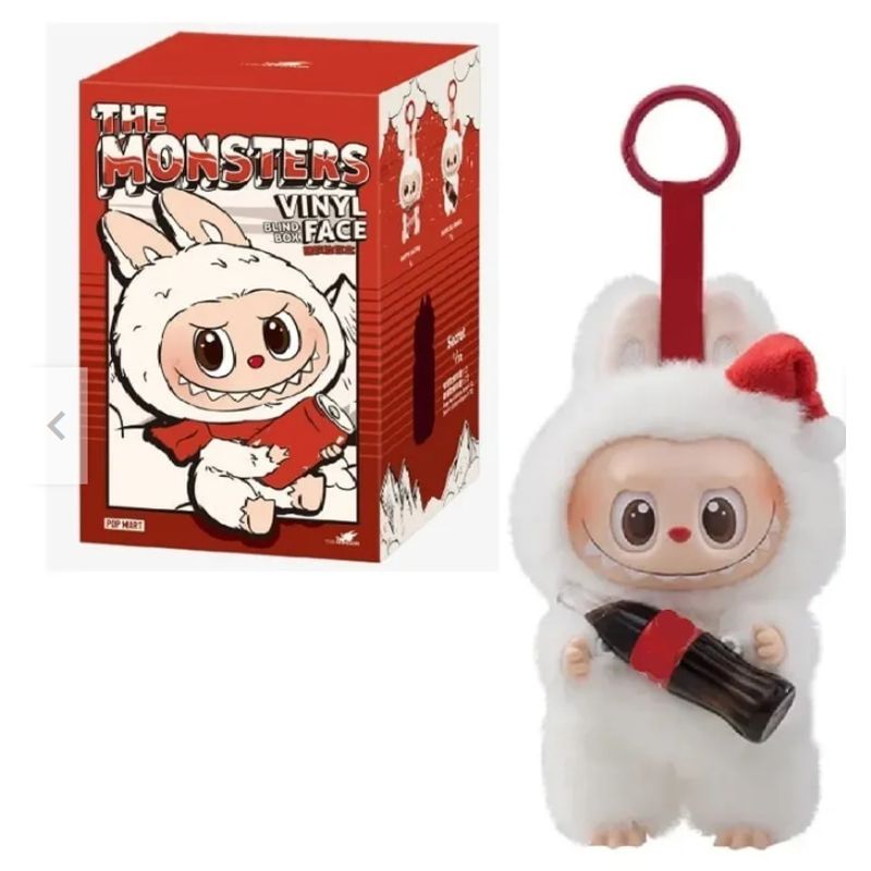 GENERICO - Labubu Muñeco Monstruo Coleccionable Sorpresa Rojo