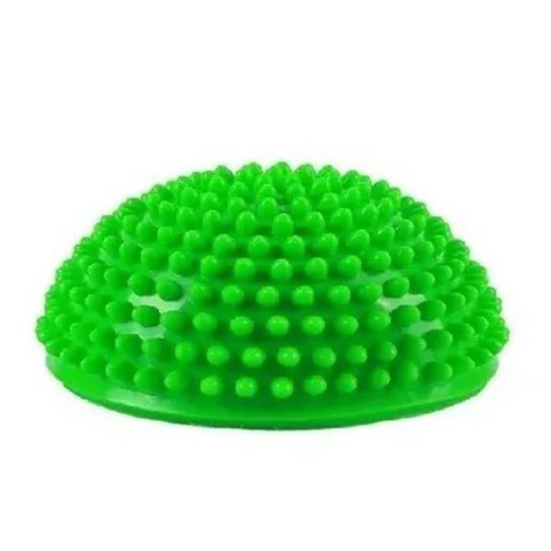 GENERICO - Mini Bosu Equilibrio Erizo 16 cm Color Verde