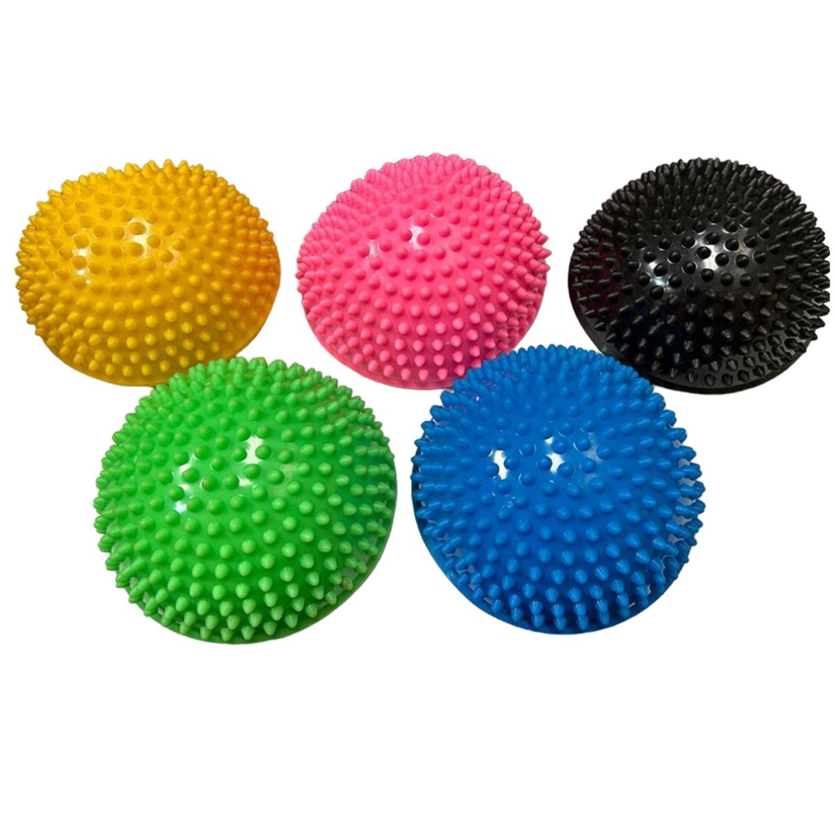 GENERICO - Mini Bosu Equilibrio Erizo 16 cm Color Verde