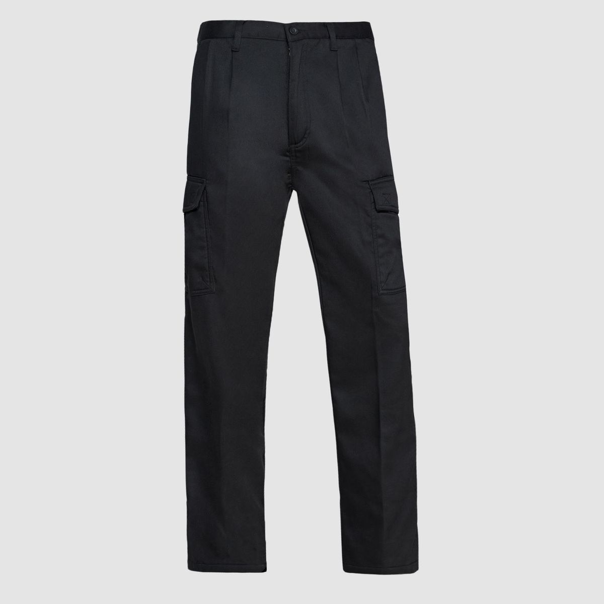 JAYSON - PANTALON CARGO FORRO POLAR HOMBRE NEGRO