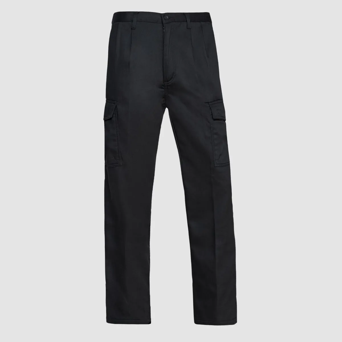 JAYSON - PANTALON CARGO FORRO POLAR HOMBRE NEGRO