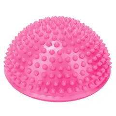GENERICO - Mini Bosu Equilibrio Erizo 16 cm Color Rosado