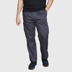 JAYSON - PANTALON CARGO FORRO POLAR HOMBRE GRIS