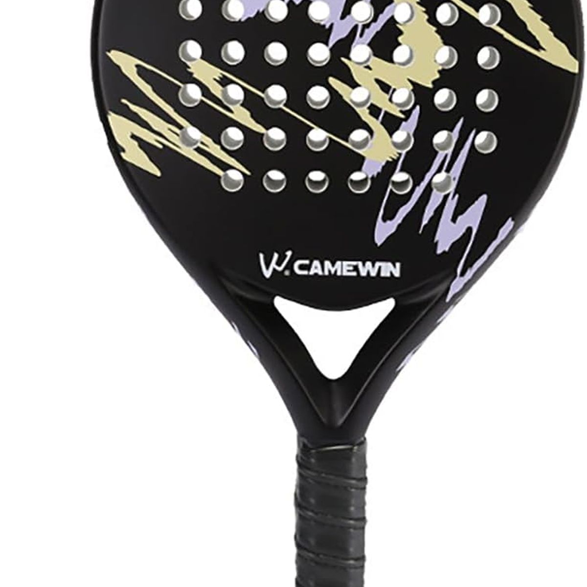 PUREPOWER - Pala de Pádel CAMEWIN 2024 Fibra Carbon Profesiona +Funda