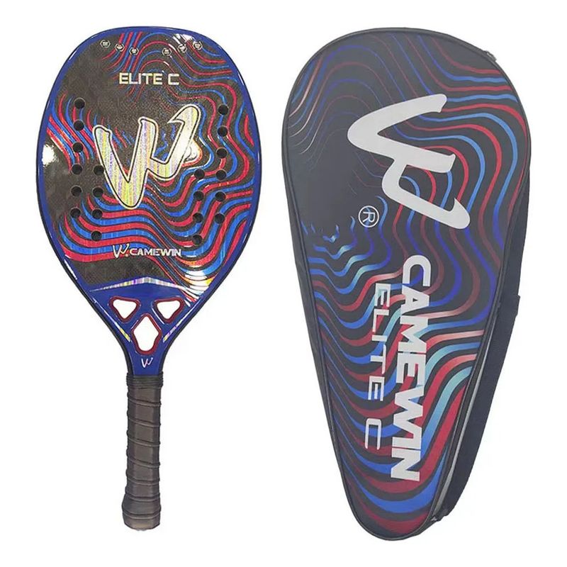 PUREPOWER - Camewin 3K Pala De Pádel Profesional Fibra De Carbono +Funda
