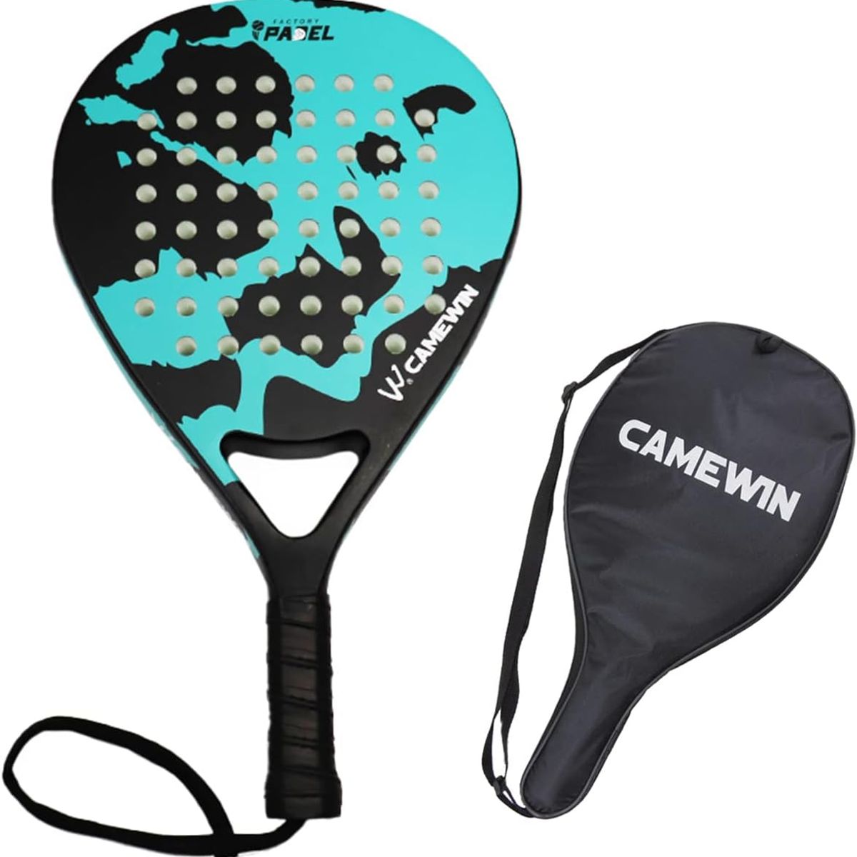 PUREPOWER - Pala de Pádel Profesional de Fibra de Carbono + Funda