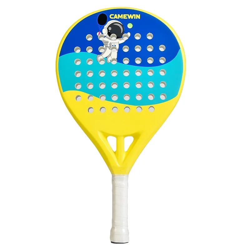 PUREPOWER - Pala de Pádel Carbono EVA Niños  Anti-Golpes + Funda