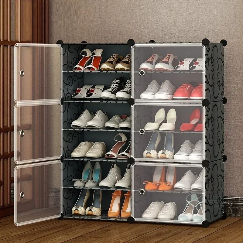 GENERICO - Almacenamiento Calzado Organizador Zapatos 24 Módulo Estante