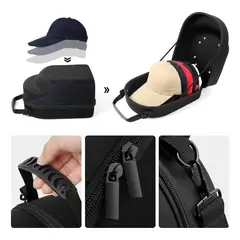 KUANGYE - Bolso Mochila Porta Gorra Jockey Cap Carrier