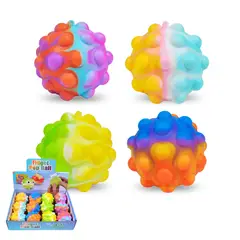 GENERICO - 3D Bolas De Silicona Juguetes Antiestrés Y Ansiolíticos 12pc
