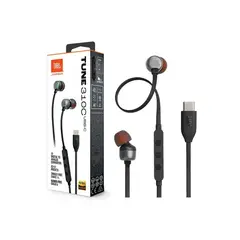 JBL - Audífonos Tune 310C Tipo C NEGRO
