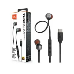 JBL - Auriculares intraaurales de alta gama TUNE T310C con USB-C