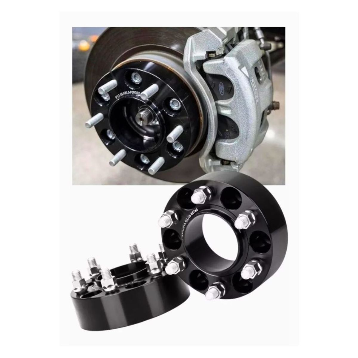 GENERICO - Espaciadores Separadores C/cent Mitsubishi L200 6x139.7 1.5 PULGADAS