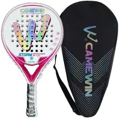 PUREPOWER - PALETA PADEL PLAYA EVA ROSA 50% CARBONO MUJERES + ENVÍO