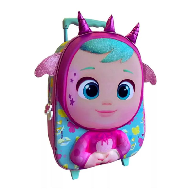 GARSIL - Mochila Infantil 3D Con Ruedas Bruny Orejas Cry Babie