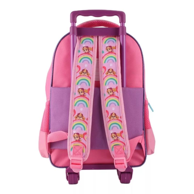 GARSIL - Mochila Infantil Tripack Escolar Con Ruedas Skye Paw Patrol