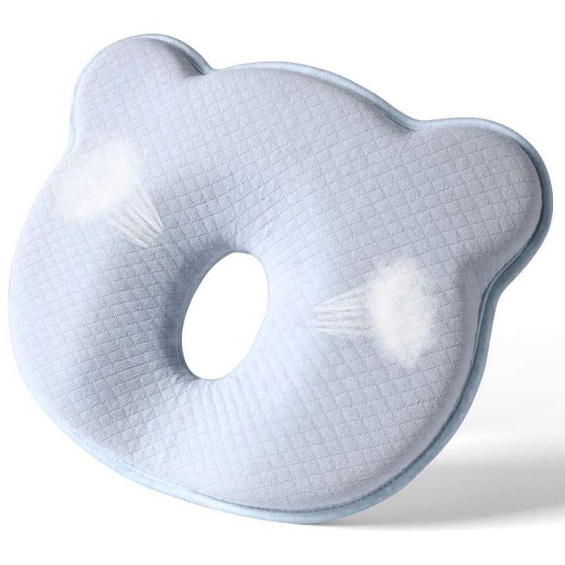 GENERICO - Almohada Cojín Para Bebe Anti Plagiocefalia Funda Algodon