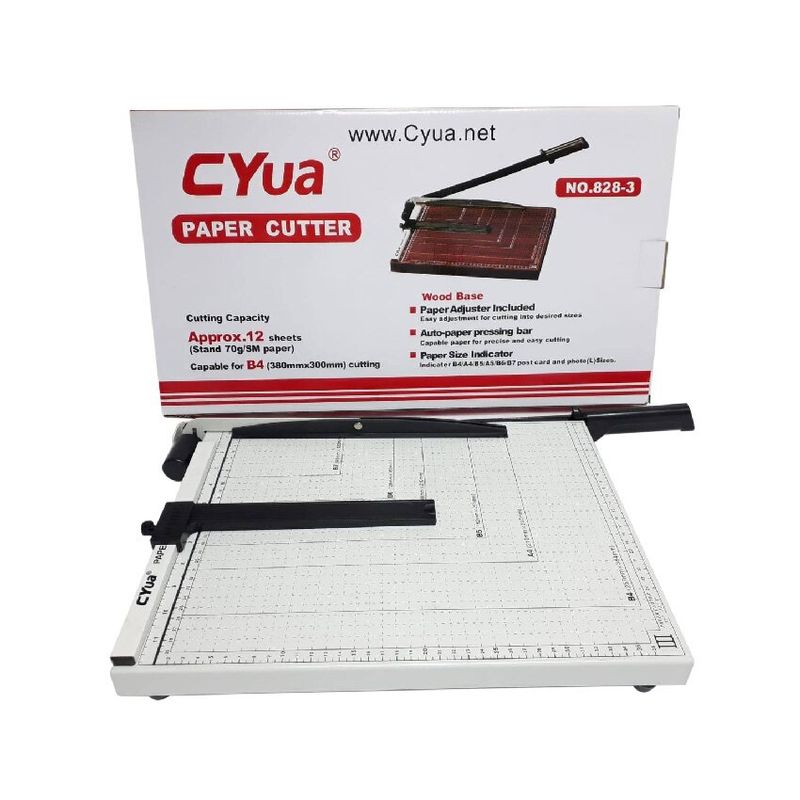 COMPRAPO - Guillotina Corta Papel 380x300mm Formato B4 CYUA