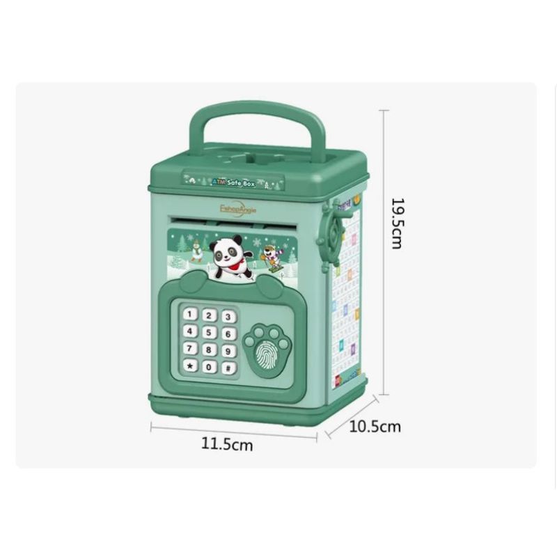 OFERTABKN - Alcancía De Ahorro Electrónica Sonido Huella Y Contraseña