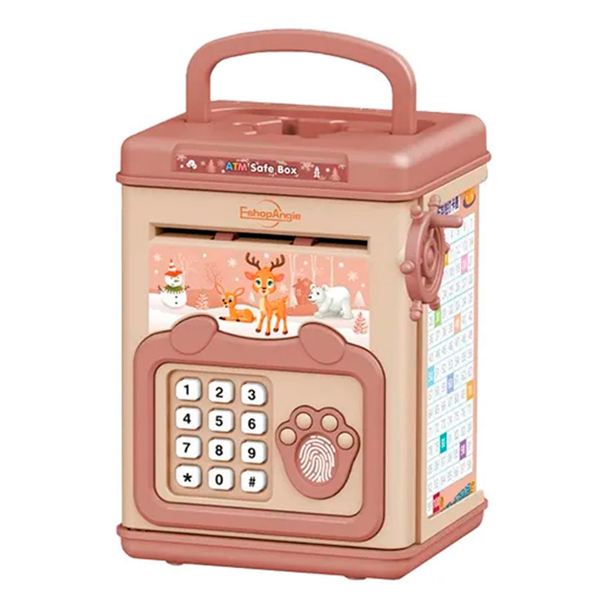 OFERTABKN - Alcancía De Ahorro Electrónica Sonido Huella Y Contraseña