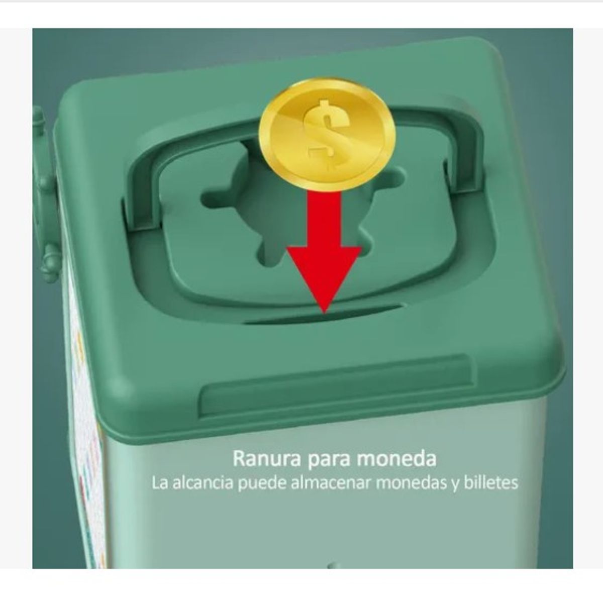 OFERTABKN - Alcancía De Ahorro Electrónica Sonido Huella Y Contraseña