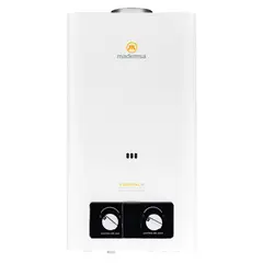 MADEMSA - Calefont Gas Licuado 10 Litros Tiro Natural Essential Eco