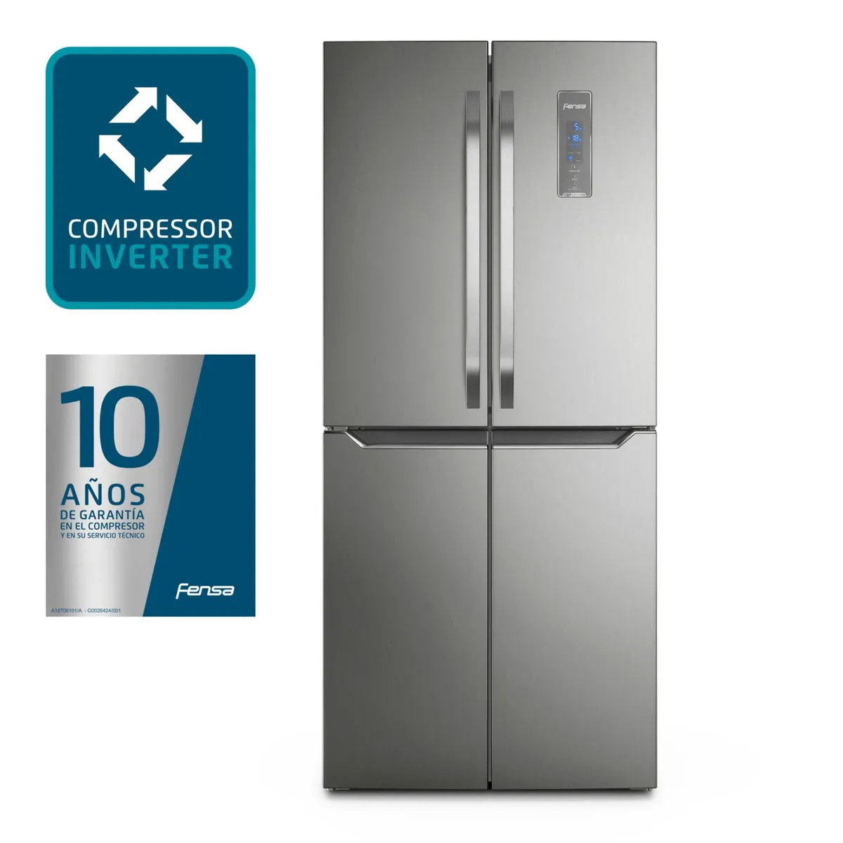FENSA - Refrigerador French Door Multipuerta 401Lts No Frost DQ79S Fensa