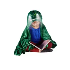 GENERICO - Manta Con Capucha Para Dormir Manta Para Niños Luminosas