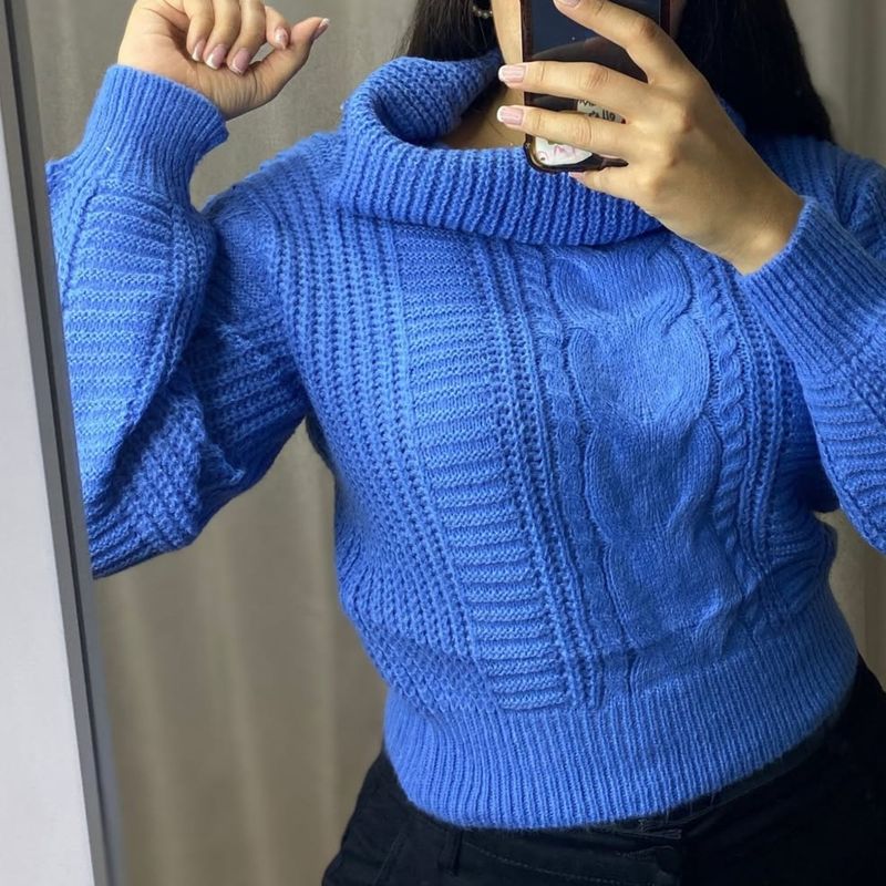 ARRAKASTA - Sweater de lana cuello alto