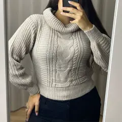 ARRAKASTA - Sweater de lana cuello alto