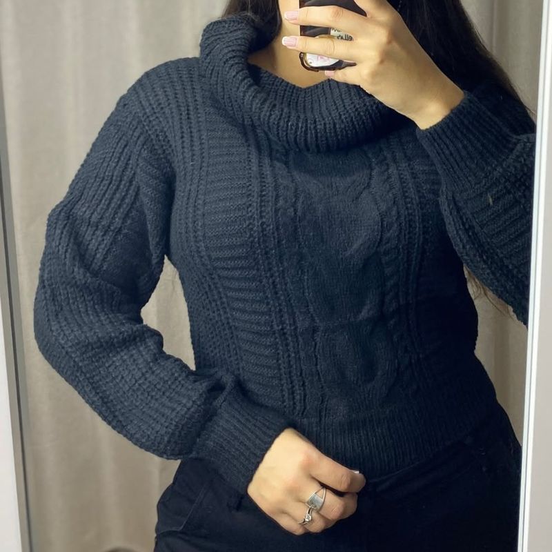 ARRAKASTA - Sweater de lana cuello alto