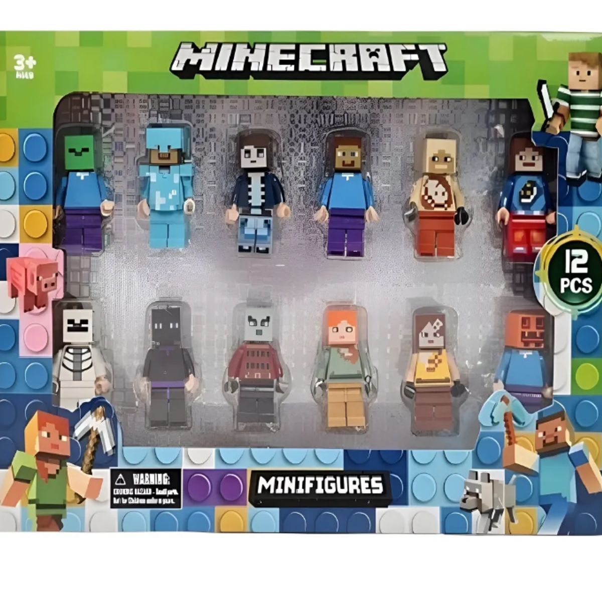 GENERICO - Set Figuras Armables Juguetes Accesorios