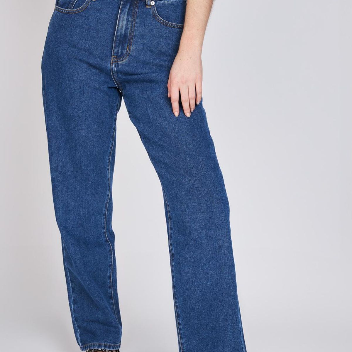 ECLIPSE - Jeans Straight Anastasia Azul Eclipse