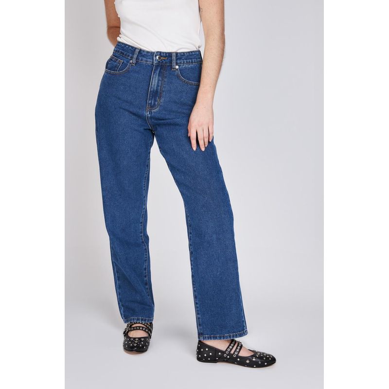 ECLIPSE - Jeans Straight Anastasia Azul Eclipse