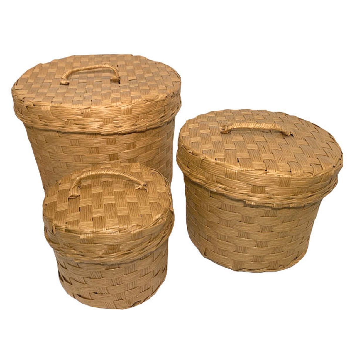 BRIC - Cestas con tapa set de 3