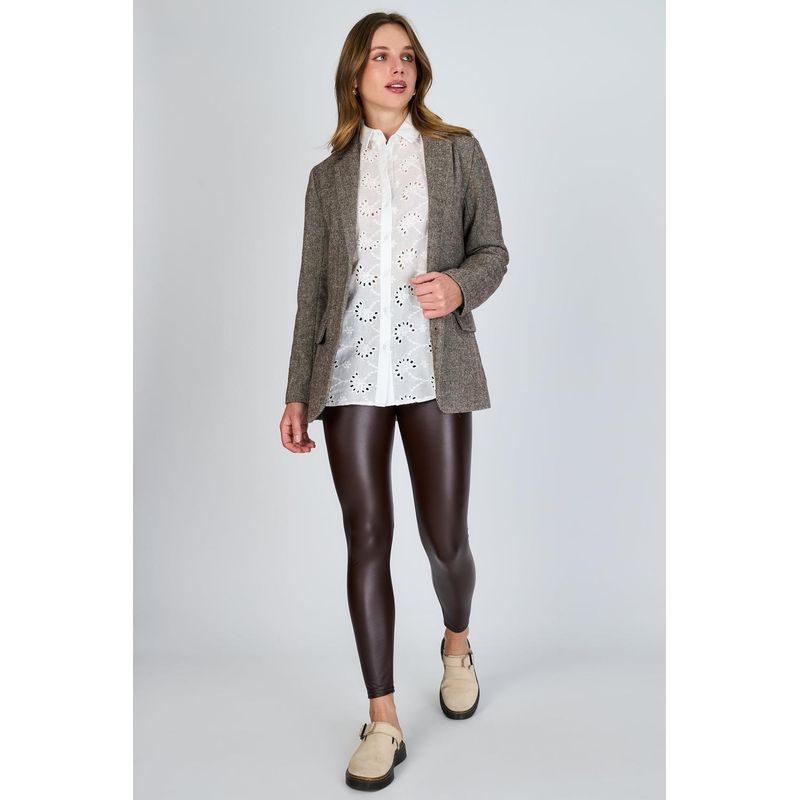 ECLIPSE - Calza Metalizada Gwen Plateado Eclipse ECLIPSE
