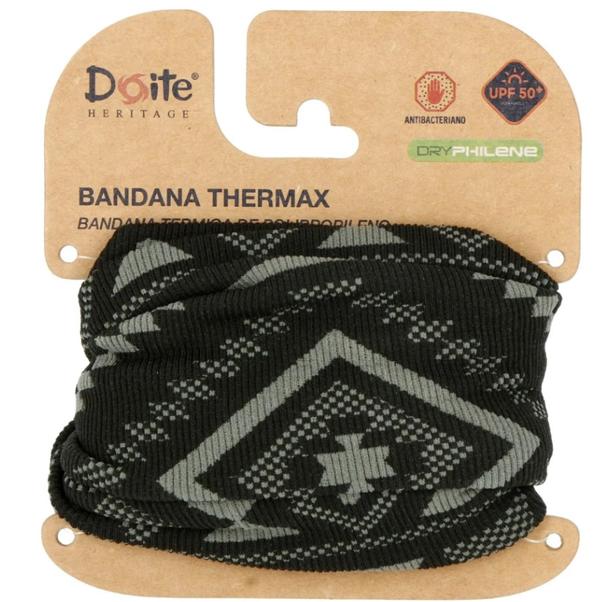 DOITE - Bandana Thermax Aztec Unisex Black