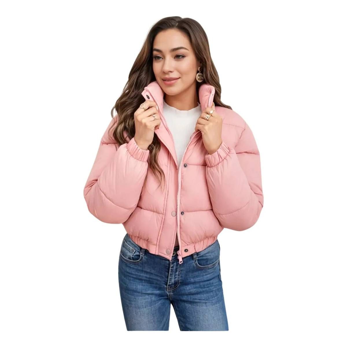 LOOK SHOP - PARKA PUFFA MUJER PREMIUM EXCELENTE CALIDAD CHAQUETA 7035A