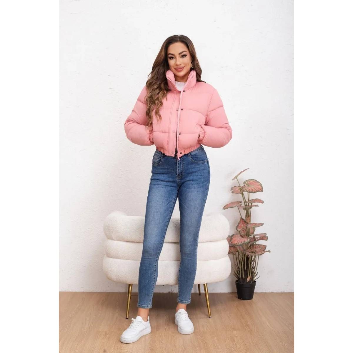 LOOK SHOP - PARKA PUFFA MUJER PREMIUM EXCELENTE CALIDAD CHAQUETA 7035A