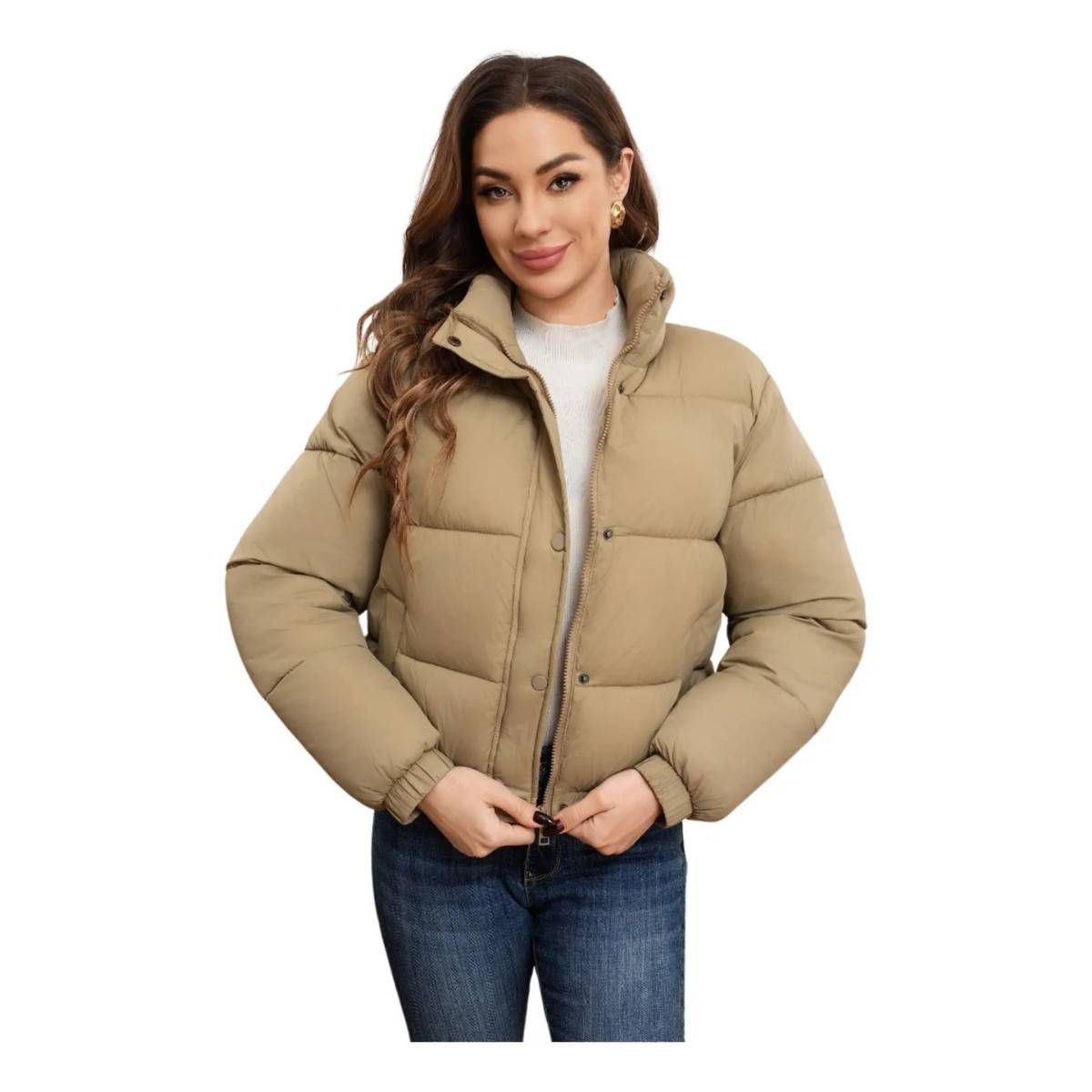 LOOK SHOP - PARKA PUFFA MUJER PREMIUM EXCELENTE CALIDAD CHAQUETA 7035A