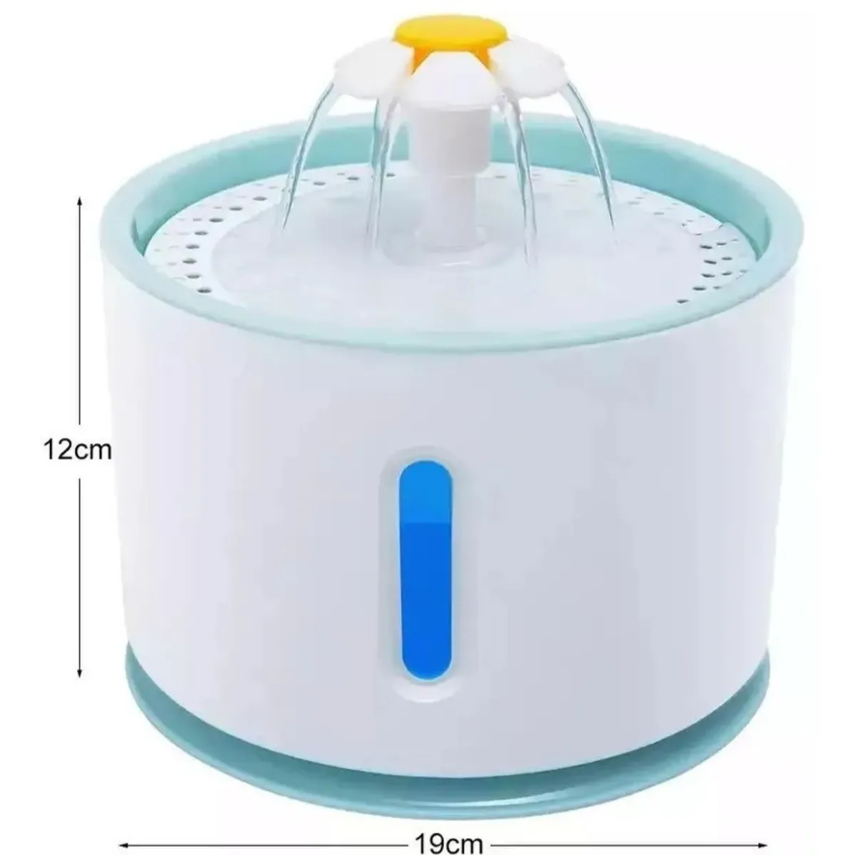 GENERICO - Fuente De Agua Para Macotas Fuente Luz Led