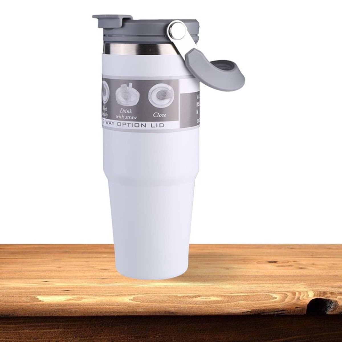 GENERICO - Termo Botella Jarra Mug Agua Te Cafe Vaso Termico Acero Inox
