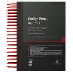 TIRANT LO BLANCH - CÓDIGO PENAL DE CHILE 4ª Edición 2025 / Anillado
